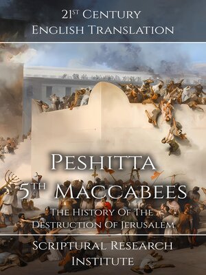 cover image of Peshitta--5ᵗʰ Maccabees